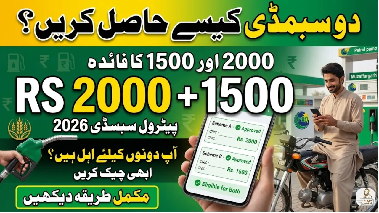 How to Become Eligible for 2000 and 1500 Government Petrol Subsidy 2026